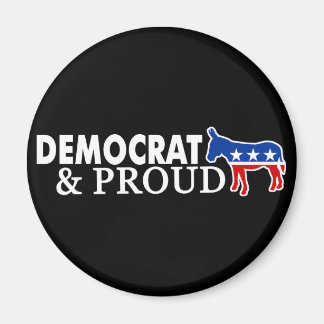 Democrat and Proud Magnet