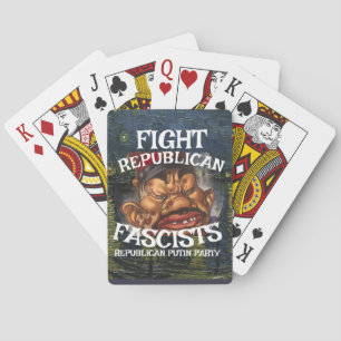 DEMOCRAT CCC WPA LIBERAL PRESIDENT POLITICS 2026 H PLAYING CARDS