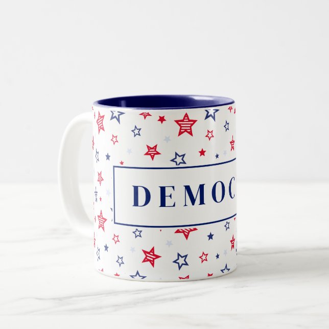 Democrat Coffee Mug (Front Left)