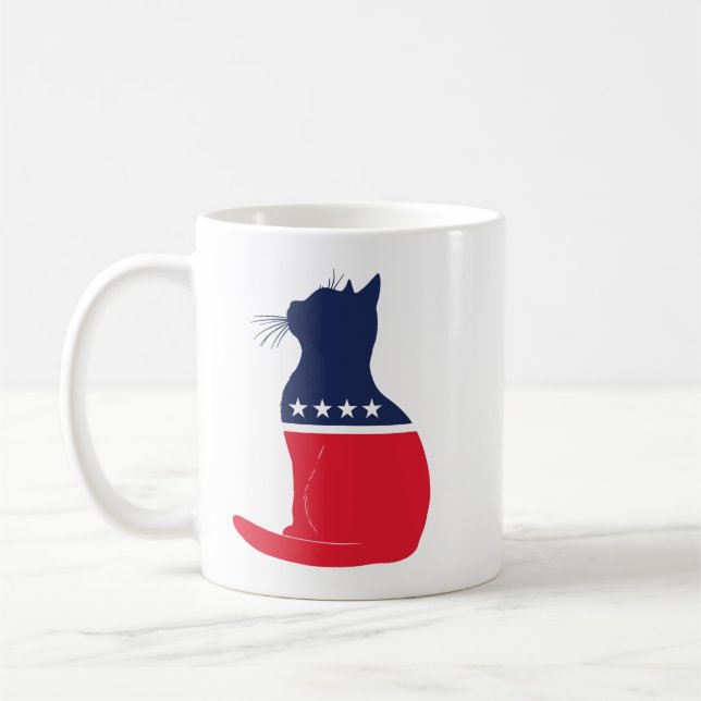 Democrat Democat Coffee Mug (Left)