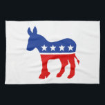 Democrat Donkey American MoJo Kitchen Towels<br><div class="desc">Democrat Donkey American MoJo Kitchen Towels

 Choose background colour by clicking on the Customise it! button,  Edit,  Background.</div>