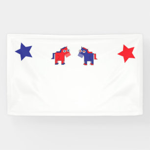 Democrat Donkey Banner