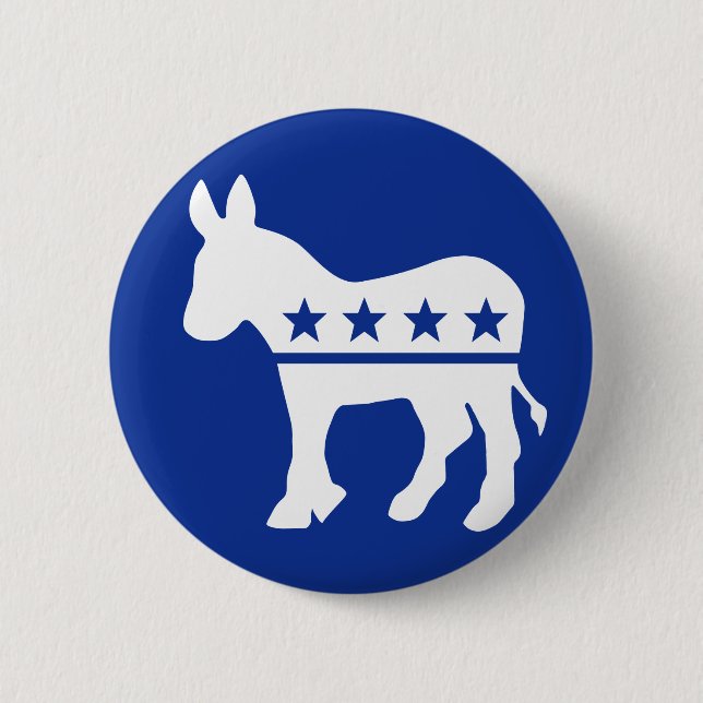Democrat Donkey Button (Front)