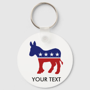 Democrat Donkey / DNC Donkey Key Ring