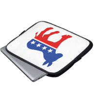 Democrat Donkey Laptop Sleeve