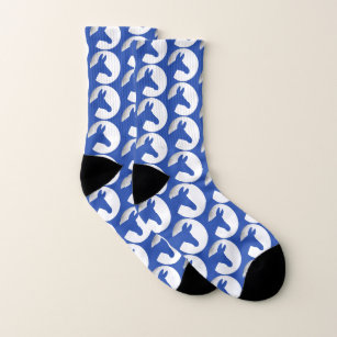 Democrat Donkey Logo Socks