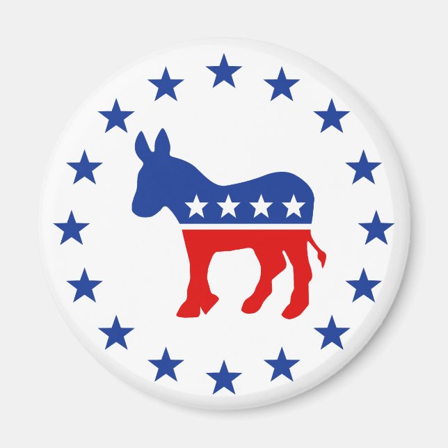 Democrat Donkey Magnet (Front)