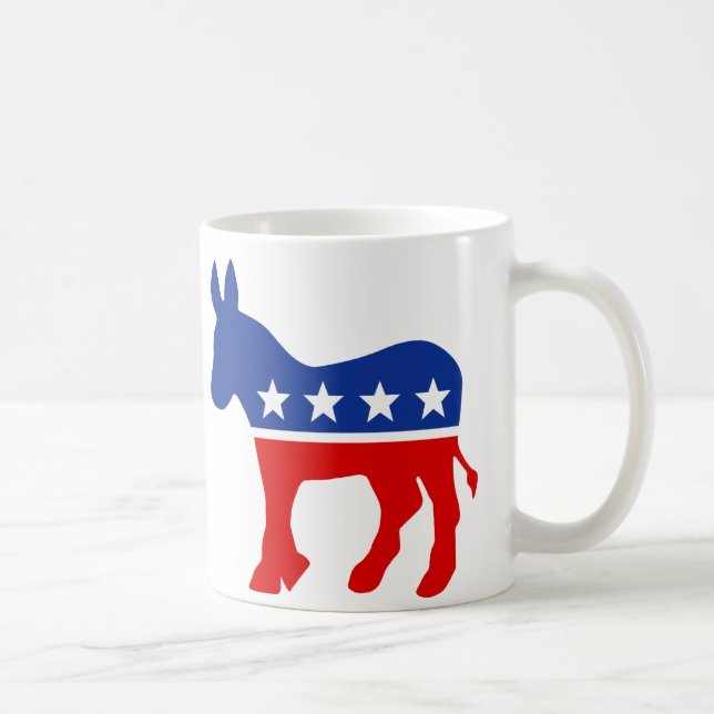 Democrat Donkey Mug (Right)