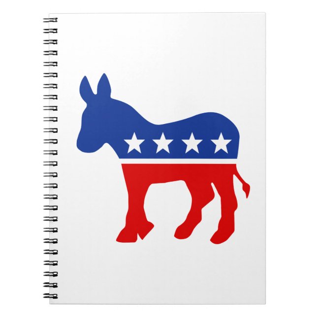 Democrat Donkey Notebook (Front)
