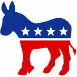 Democrat Donkey Photo Sculpture<br><div class="desc">Democrat Donkey Photo Sculpture</div>