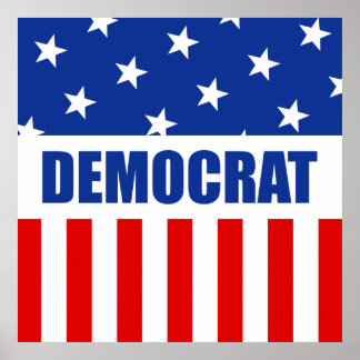 Democrat Donkey Poster