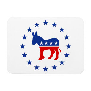 Democrat Donkey Premium Magnet
