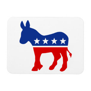 Democrat Donkey Premium Magnet