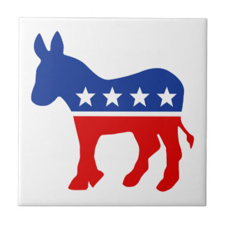 Democrat Donkey Tile