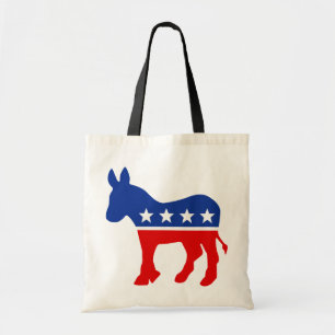 Democrat Donkey Tote Bag
