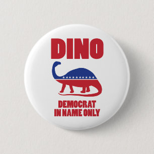 Democrat In Name Only (DINO) buttons