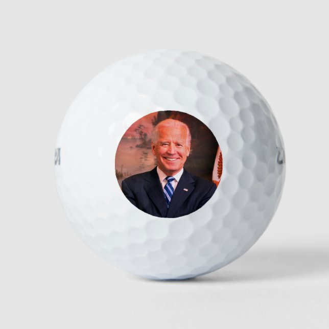 Democrat Joe Biden - 46th President of USA Golf Balls (Front)