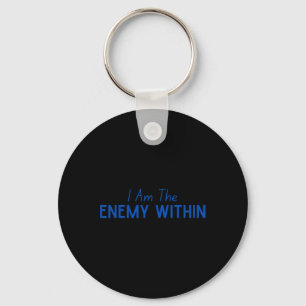 Democrat Kamala Enemy Within Anti-trump Left Wing Key Ring