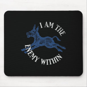 Democrat Kamala Harris Enemy Within Anti-trump Lef Mouse Mat