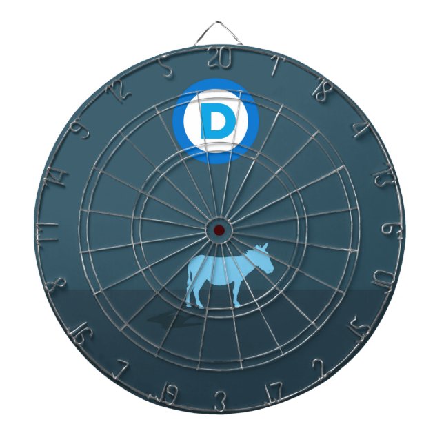Democrat Metal Cage Dartboard (Front)
