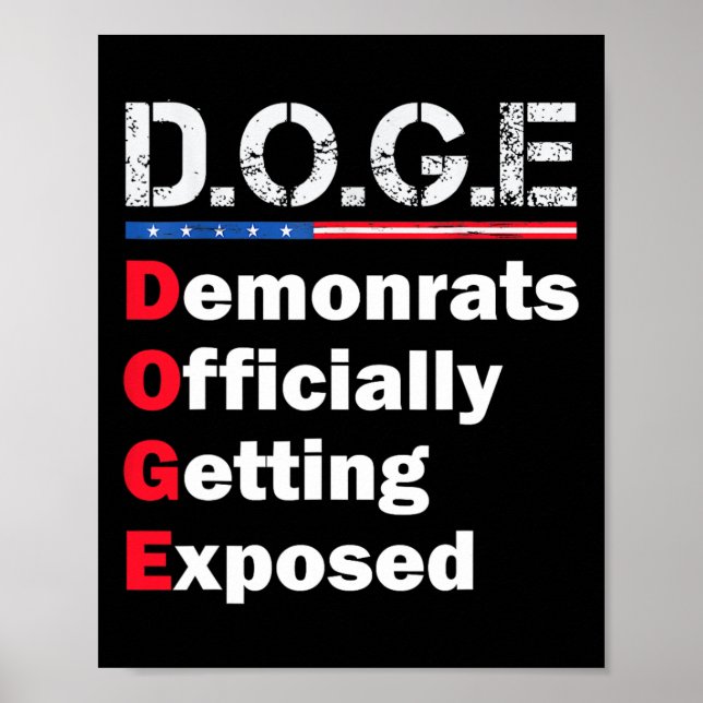 Democrat Officially Getting Exposed  Poster (Front)