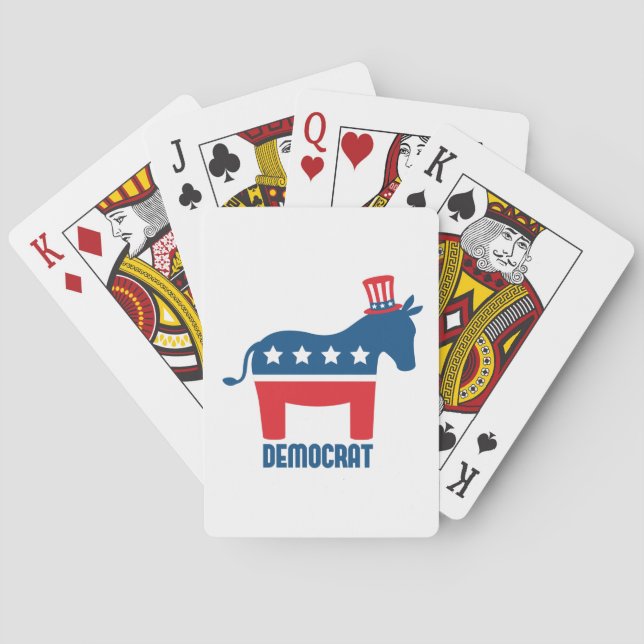 Democrat Playing Cards (Back)