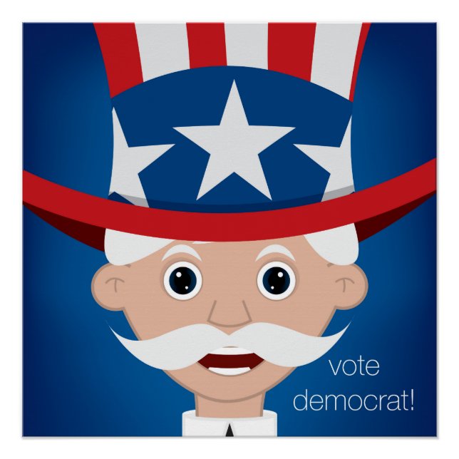 Democrat Poster (Front)