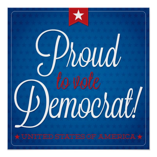 Democrat Poster (Front)