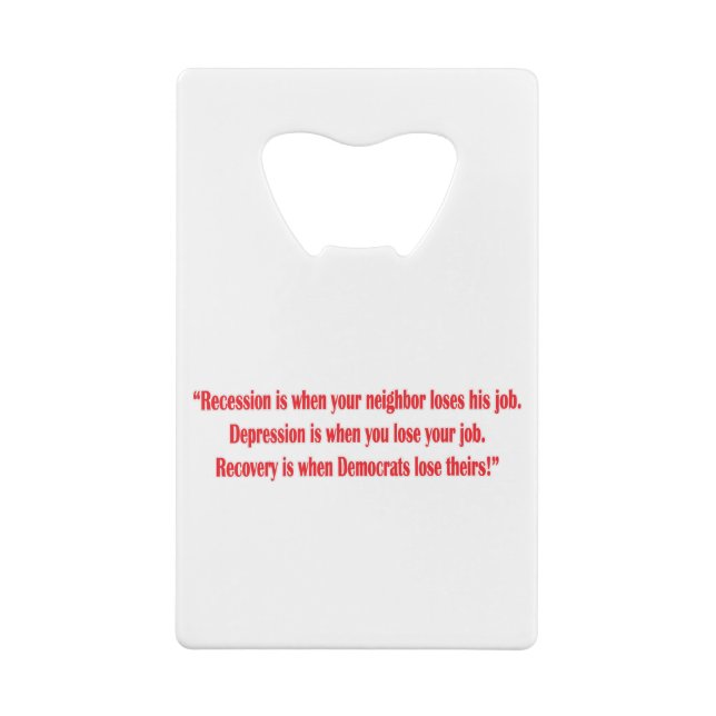 Democrat-Reccesion- (Back)