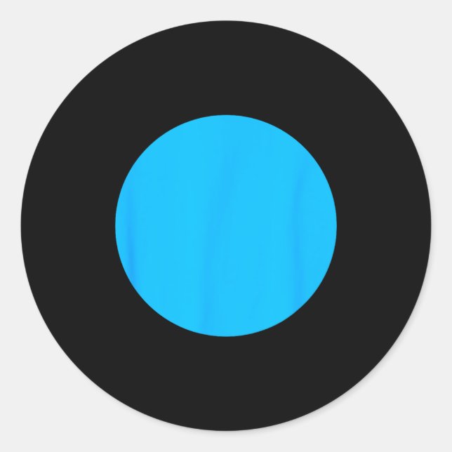 Democratic Blue Dot For Nebraska Or Main Districts Classic Round Sticker (Front)