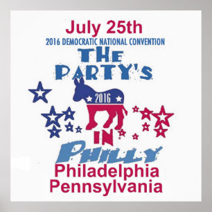 Democratic Convention Poster