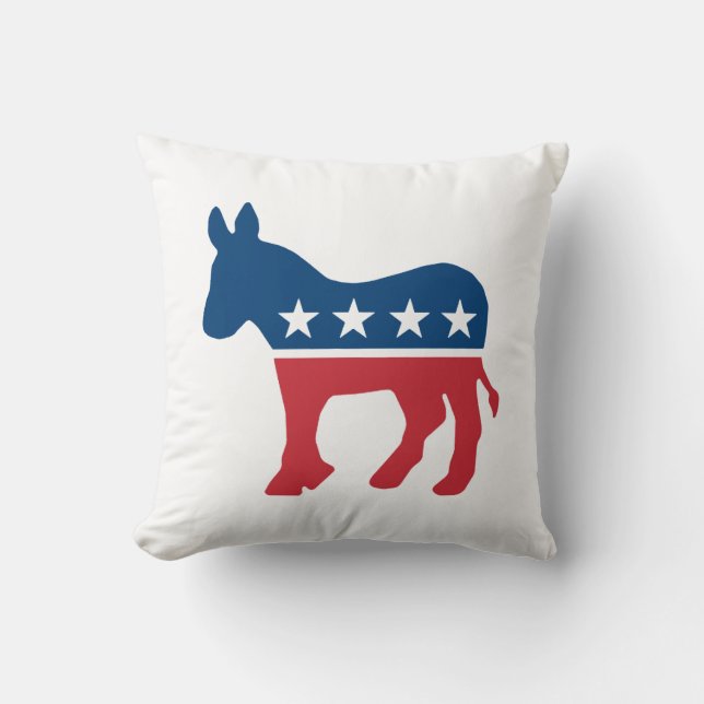 Democratic Donkey Cushion (Front)