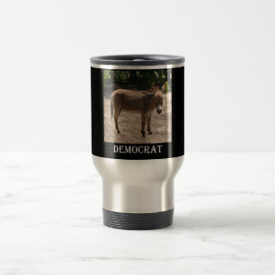 Democratic Donkey Travel Mug