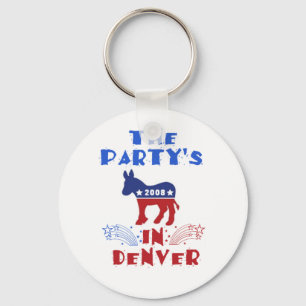 Democratic National Convention 2008 Denver Colorad Key Ring