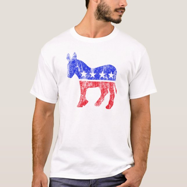 Democratic Party Donkey T-Shirt (Front)