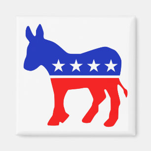 Democratic Party Emblem Magnet