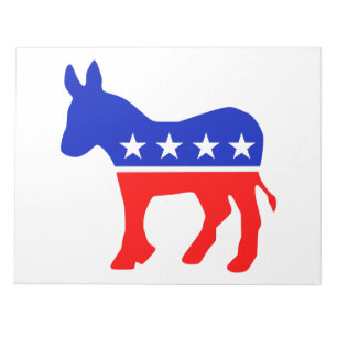 Democratic Party Emblem Notepad