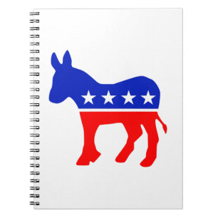 Democratic Party Political Emblem (Donkey) Notebook