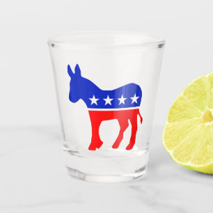 Democratic Party Political Emblem (Donkey) Shot Glass