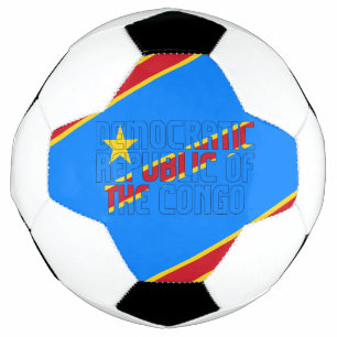 Democratic Republic of the Congo Flag Adorable Football