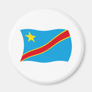 Democratic Republic of the Congo Flag Magnet