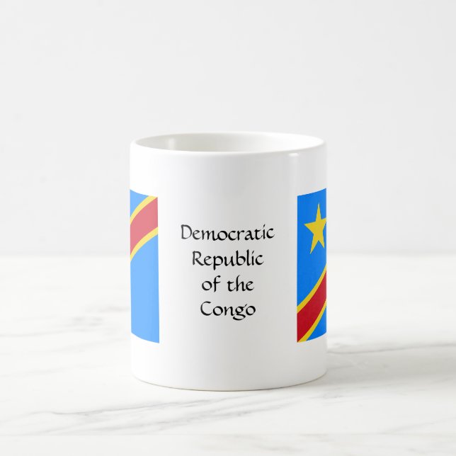 Democratic Republic of the Congo flag mug (Center)
