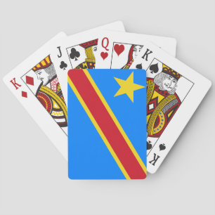 Democratic Republic of the Congo Flag Playing Cards