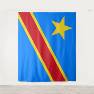 Democratic Republic of the Congo flag Tapestry