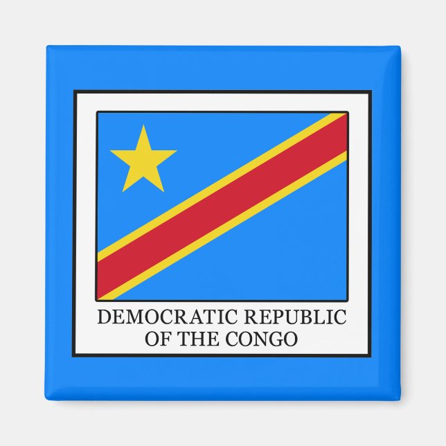 Democratic Republic of the Congo Magnet (Front)