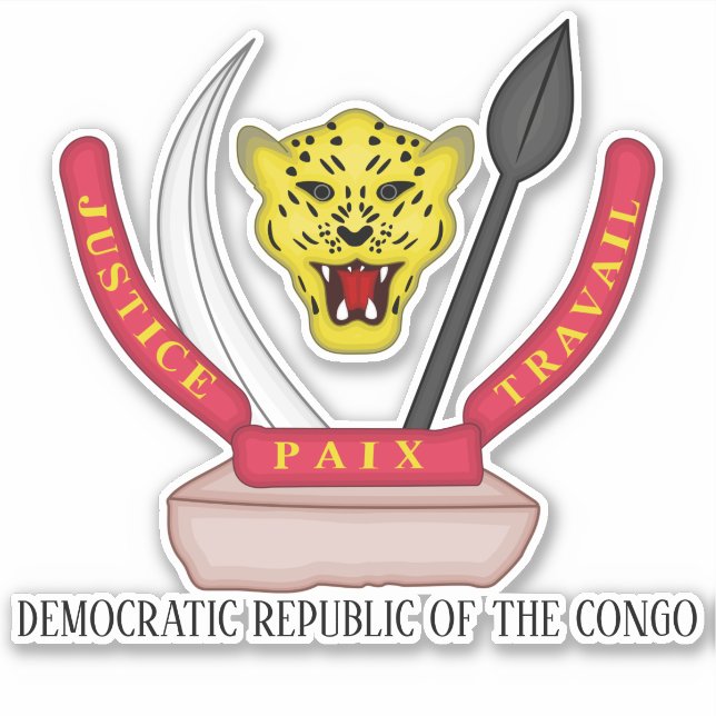Democratic Republic of the Congo National Coat (Front)