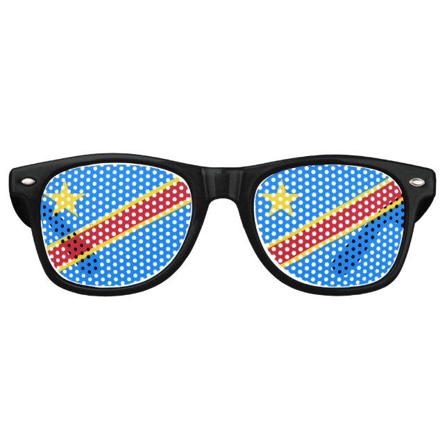 Democratic Republic of the Congo Party Sunglasses (Front)