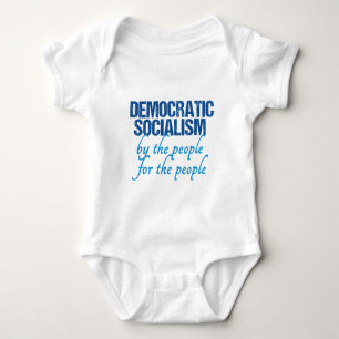 Democratic Socialism Baby Bodysuit