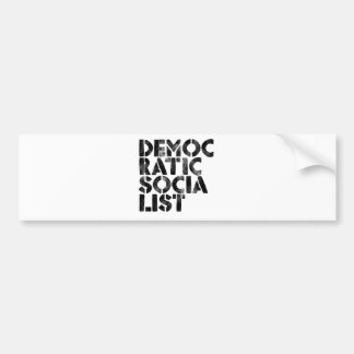 Democratic Socialist Bumper Sticker