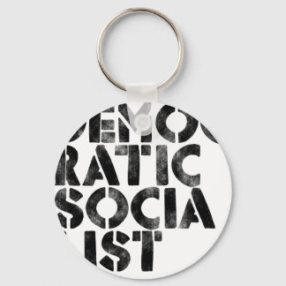 Democratic Socialist Key Ring